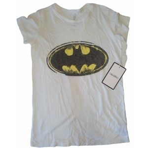 Lauren Moshi Kids Batman Short Sleeve T-Shirt Size 10 New With Tags